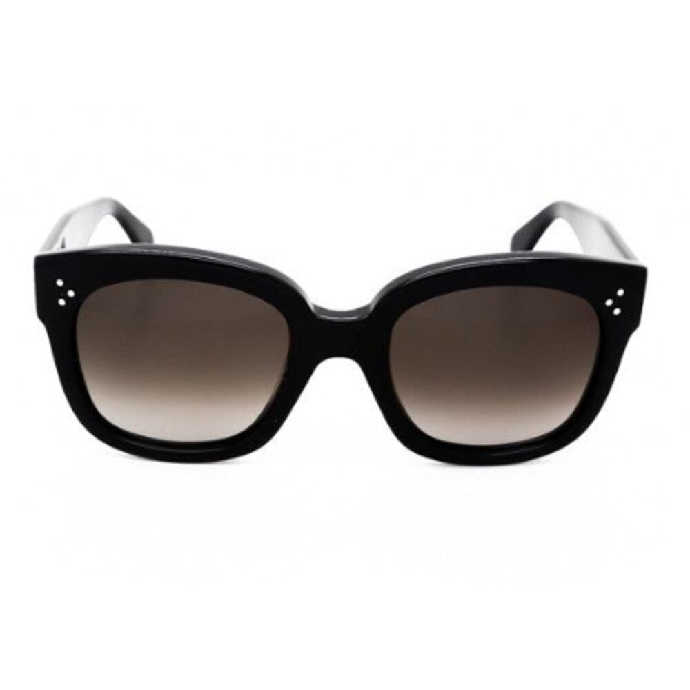 Celine 41805/S Black Frame Gradient Brown Lens Square Sunglasses